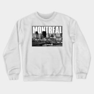 Montreal Cityscape Crewneck Sweatshirt